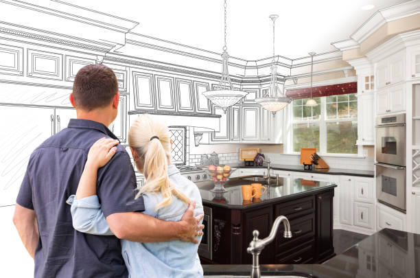 Professional Kitchen Island Installation technician working in Glendale, WI